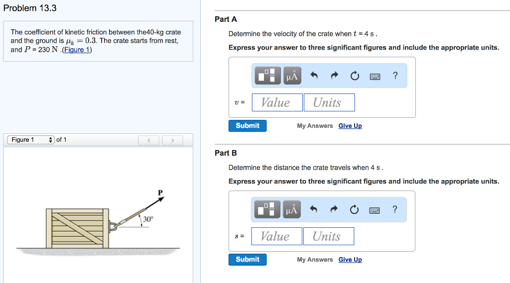 Solved The coefficient of kinetic friction between the40-kg | Chegg.com
