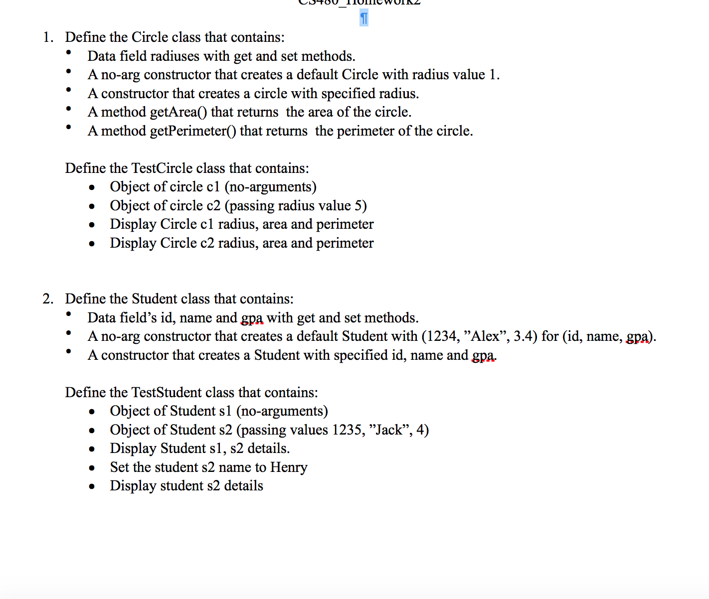 define-the-circle-class-that-contains-data-field-chegg