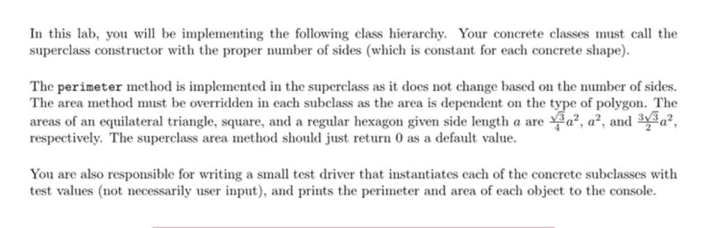 Solved In this lab, you will be implementing the following | Chegg.com