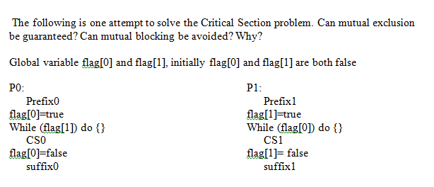 Solved The following is one attempt to solve the Critical | Chegg.com