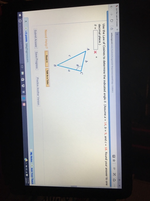 solved-use-the-law-of-cosines-to-determine-the-indicated-chegg