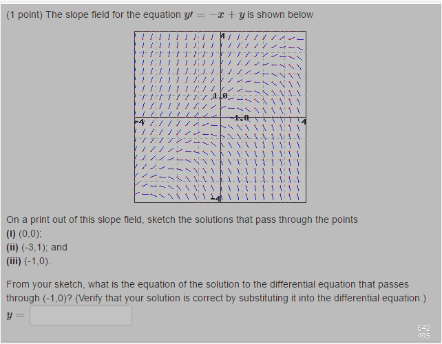 solved-the-slope-field-for-the-equation-y-x-y-is-shown-chegg