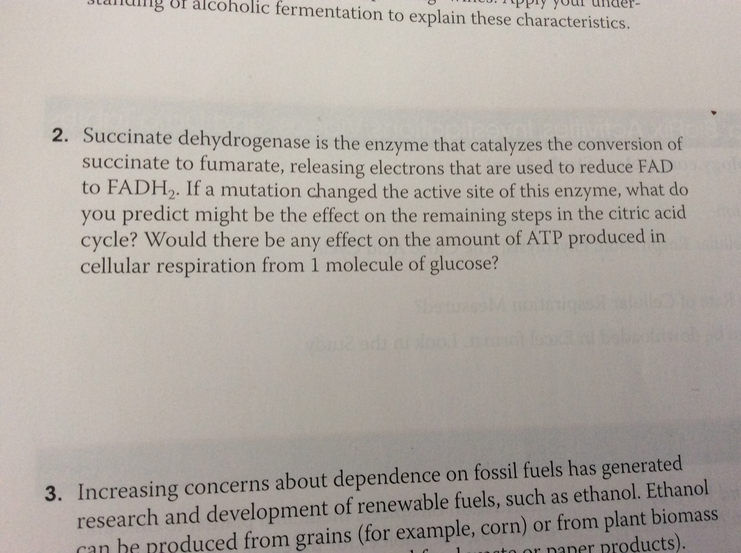 Solved Succinate Dehydrogenase Is The Enzyme That Catalyzes | Chegg.com