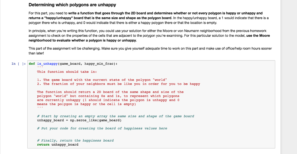 Agent Based Modelling in python. All instructions are
