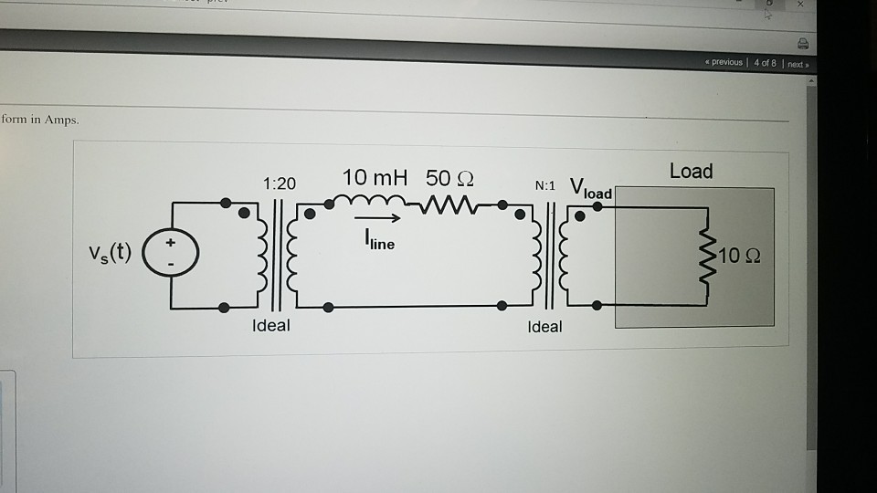 Solved Two Transformer Circuit Analysis Part A Find the