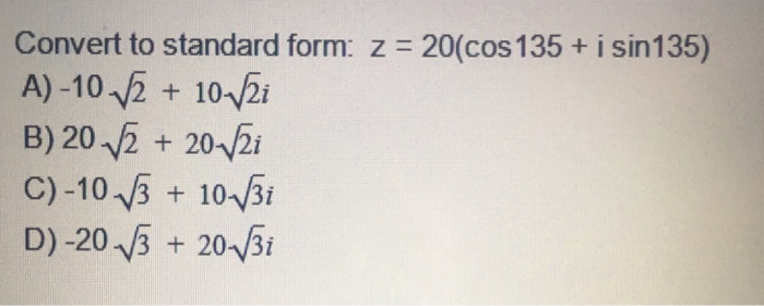 Solved what is the absolute value of a complex number z a chegg