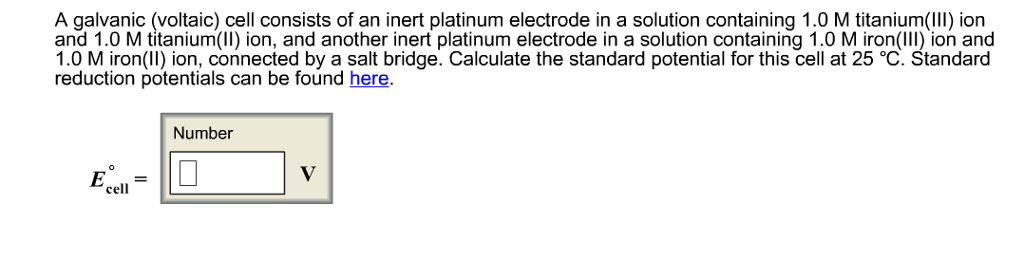 solved-a-galvanic-voltaic-cell-consists-of-an-inert-chegg