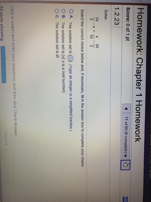 solved-solve-2x-5-x-x-10-35-2-select-the-correct-chegg