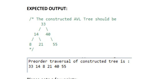 Solved JAVA Modify the public Node insert(Node node, | Chegg.com