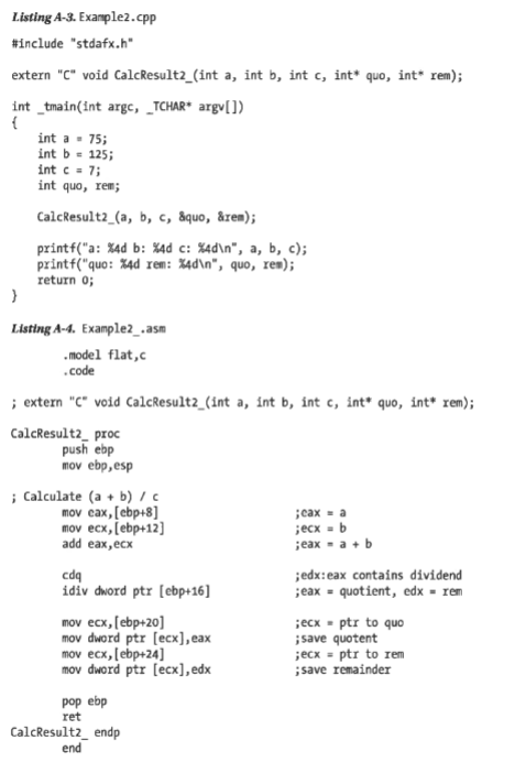 Solved Describe Difference Between Two Example Code For Chegg Solved Describe Difference Between Two Example Code For Chegg