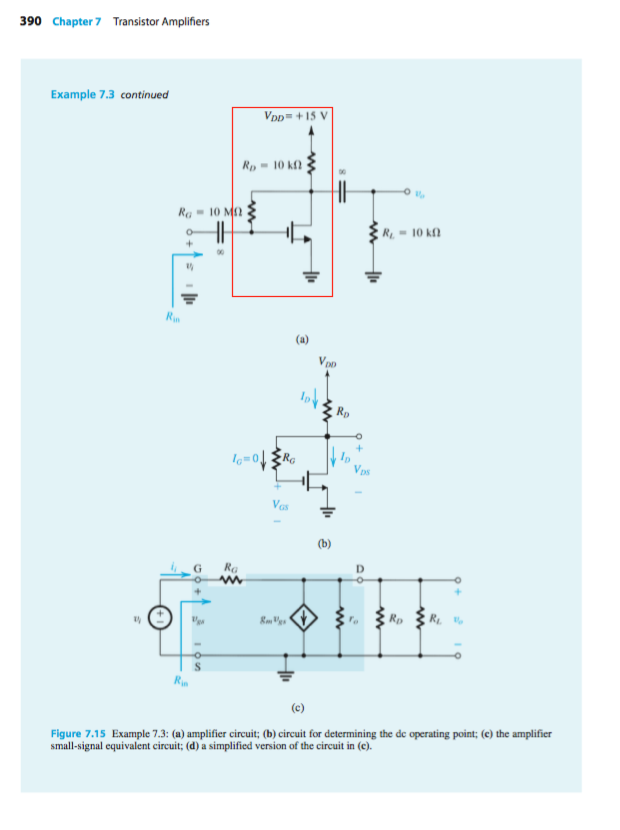 Solved Topic (Transistor Amplifiers) It's the example