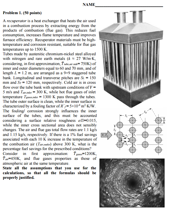 a-recuperator-is-a-heat-exchanger-that-heats-the-air-chegg