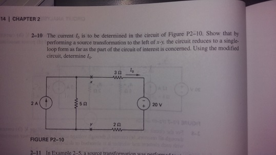 Solved The current I_0 is to be determined in the circuit of | Chegg.com