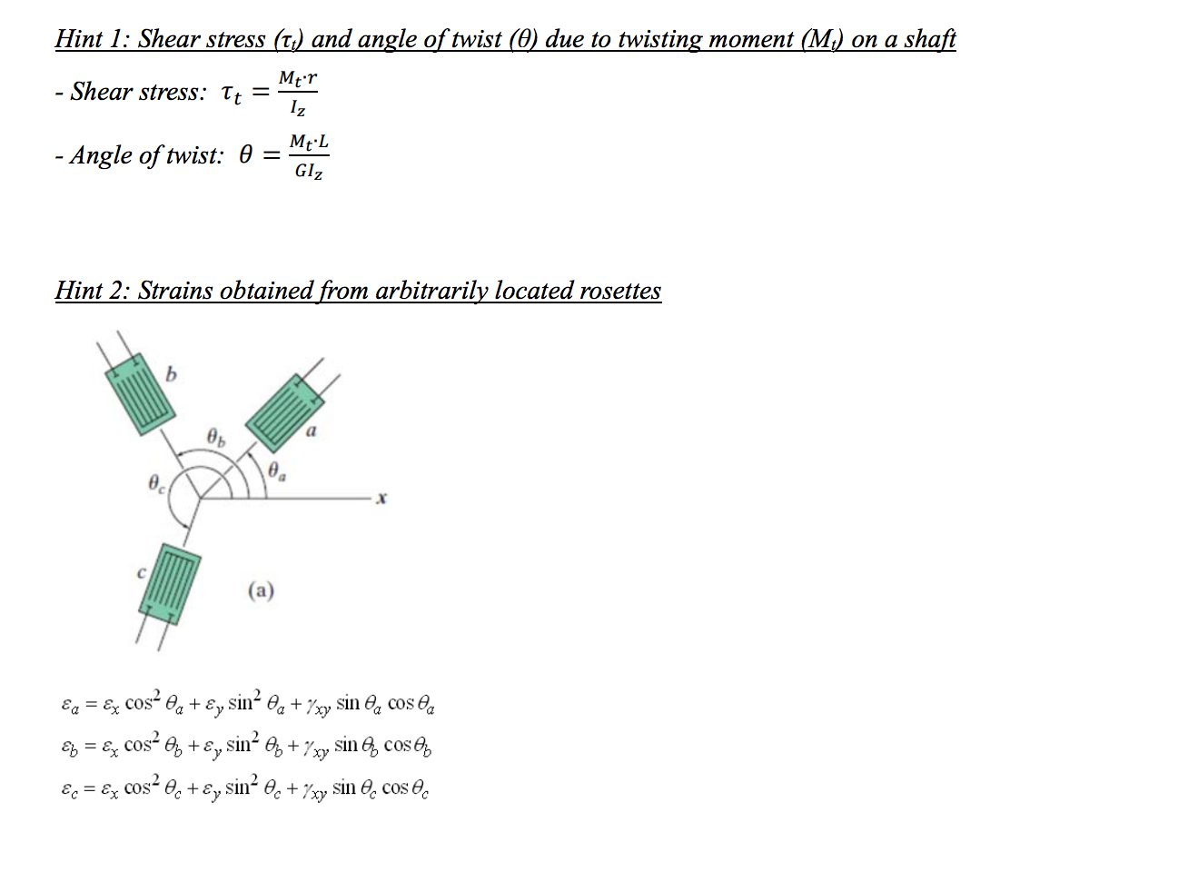 A uniform, homogeneous, circular sold shaft is