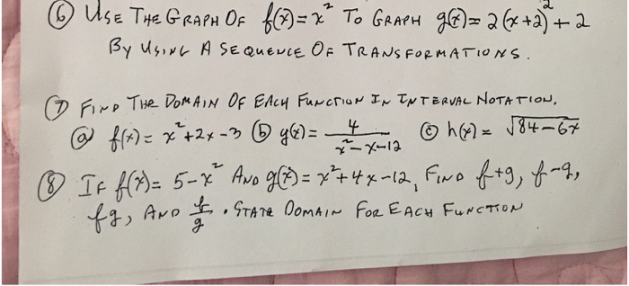 solved-use-the-graph-of-f-x-x-2-to-graph-g-x-2-x-chegg