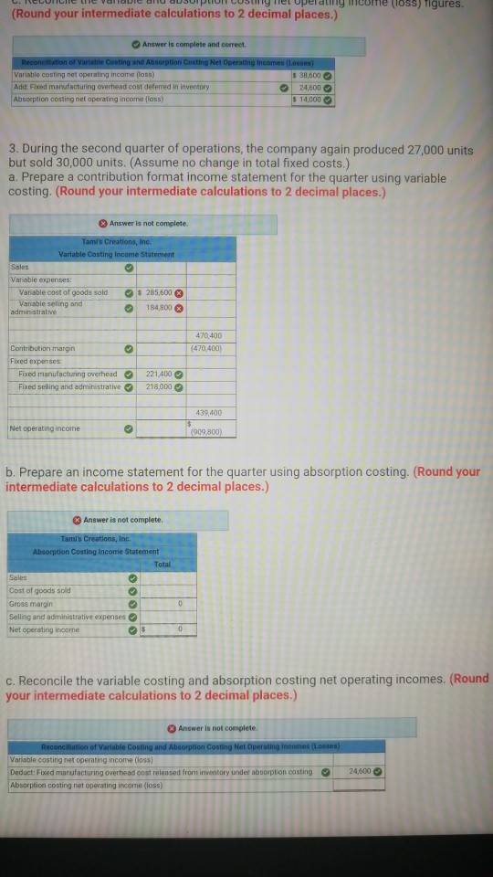 Solved 峦峠令 871,200 Sales (24,000 units) Variable expenses