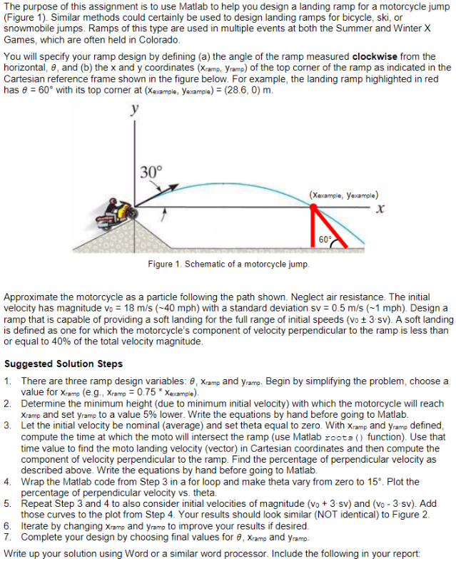 Matlab On Ramp Answer Solved Write and solve this problem with MATLAB and make | Chegg.com