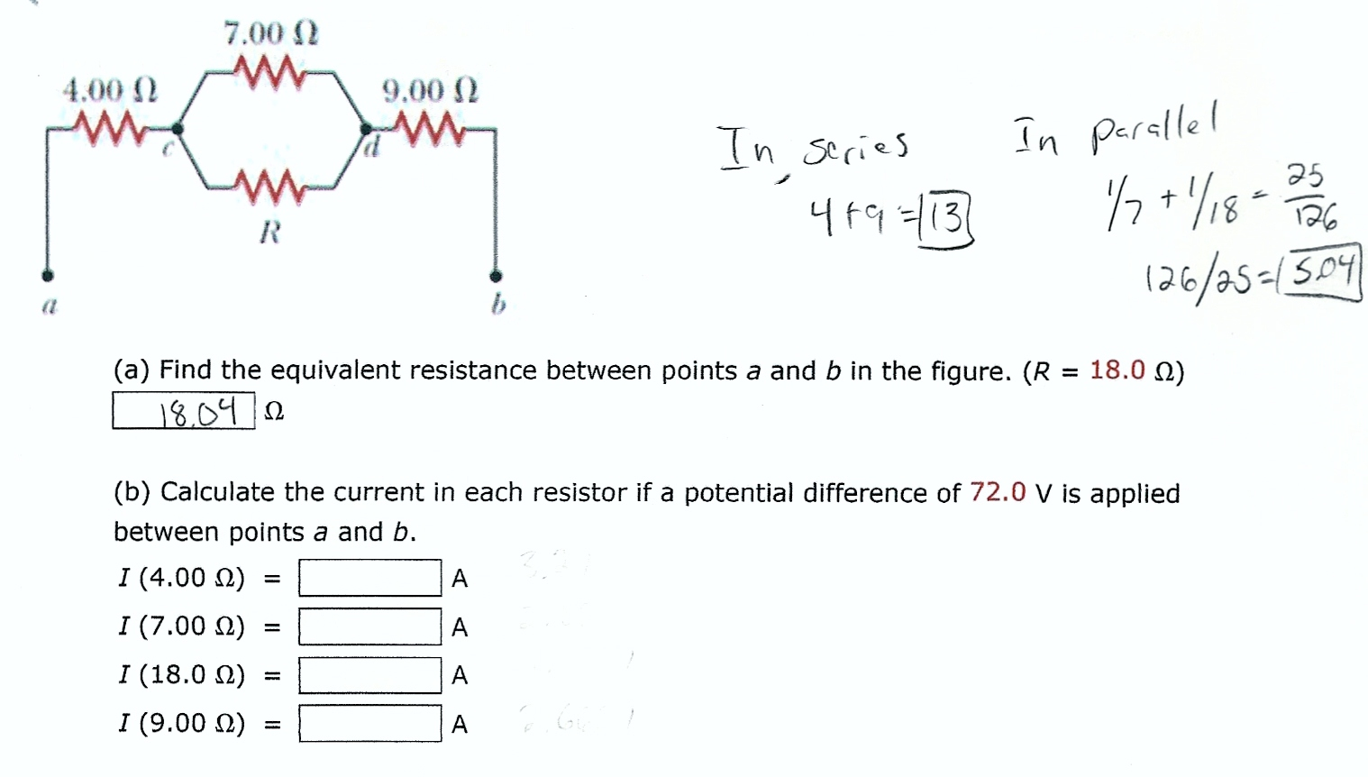 Review Of The Equivalent Resistance Between The Points A And B Is ...