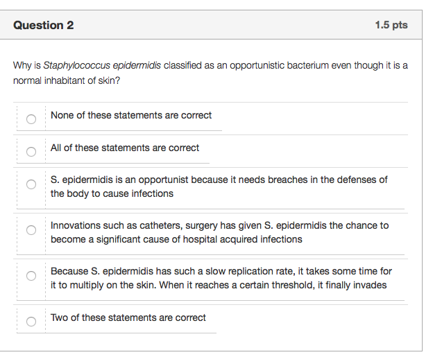 Solved Question1 1.5 pts A patient at your medical practice | Chegg.com
