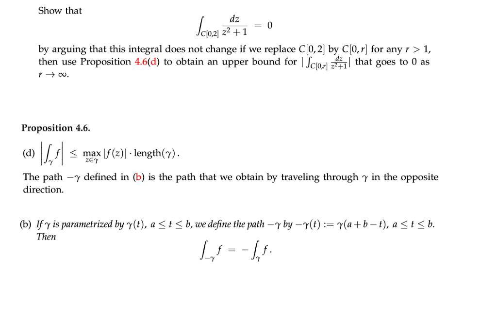 solved-show-that-integral-c-0-2-dz-z-2-1-0-by-chegg