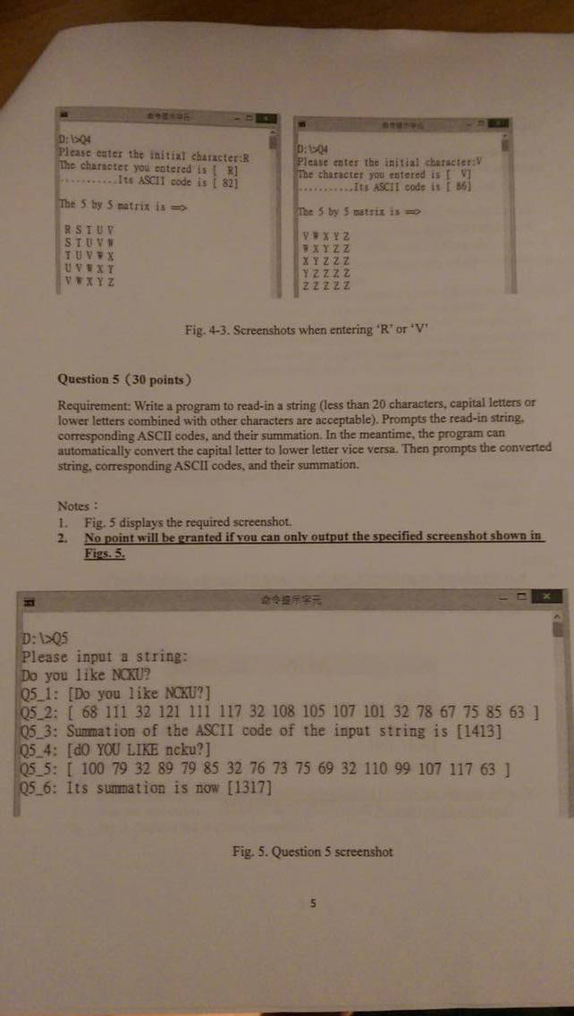 Solved requirement write a program to read in a string less chegg