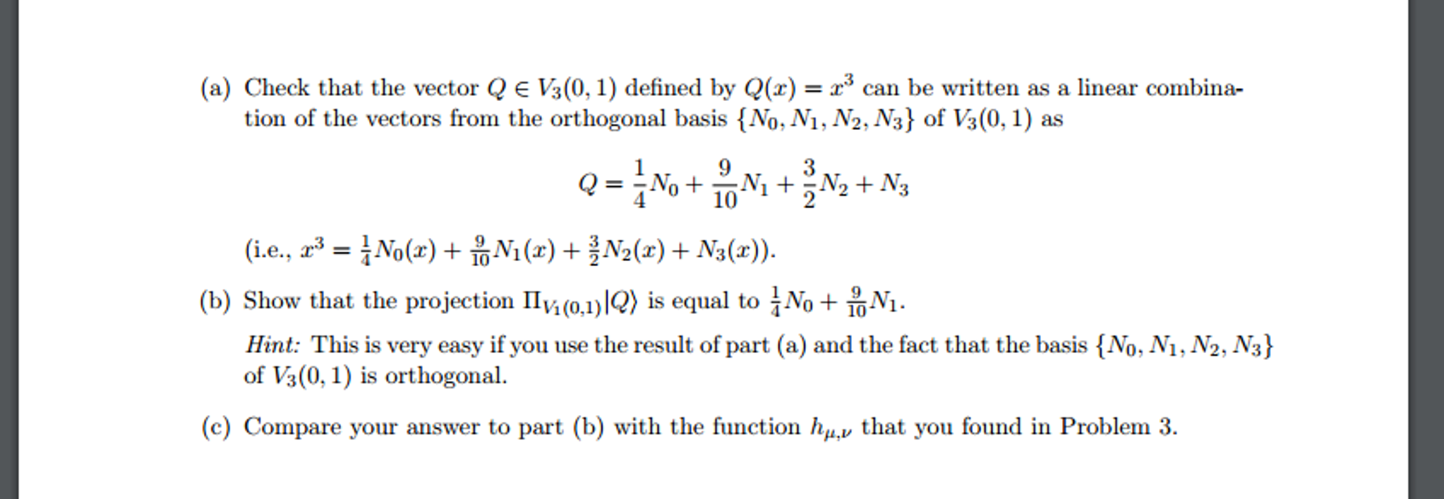 Solved Problem 4. In this problem you will solve in a | Chegg.com