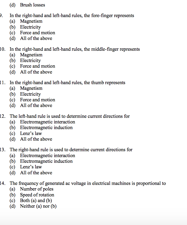 Solved 1. The unit of torque is (a) Newton/meter (b) Newton