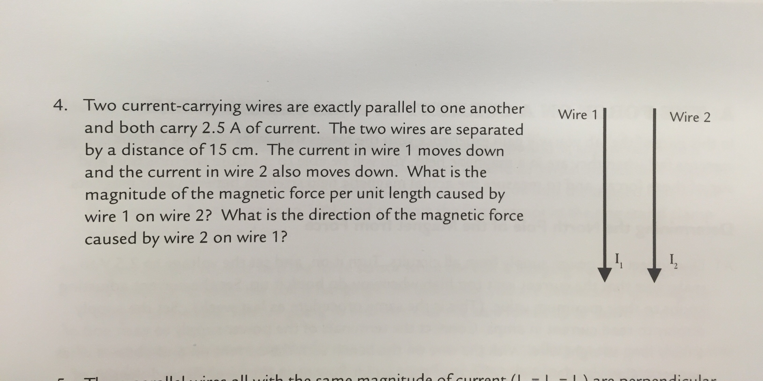Solved Two Current Carrying Wires Are Exactly Parallel To Chegg Solved Two Current Carrying Wires Are Exactly Parallel To Chegg