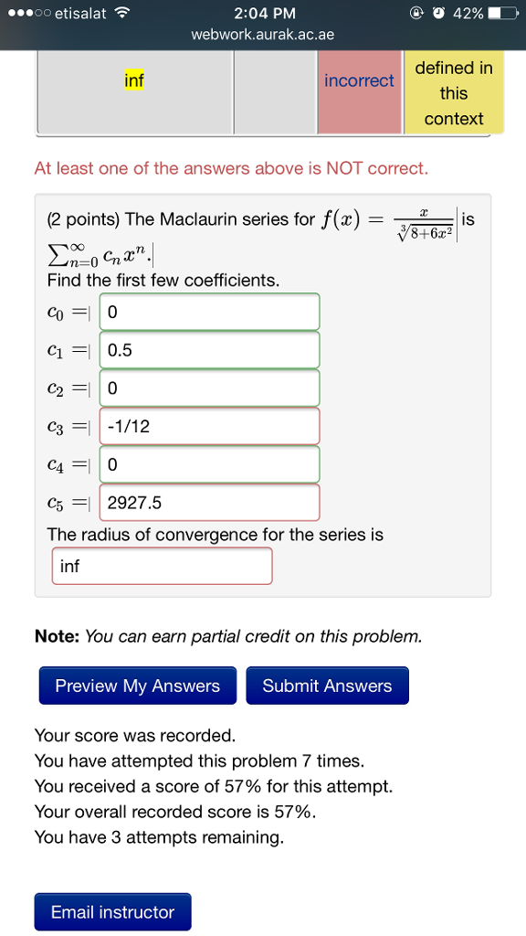 solved-the-maclaurin-series-for-f-x-x-3-squareroot-8-chegg