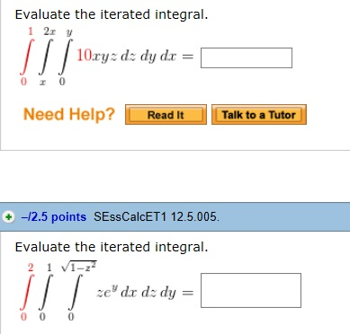 Solved Evaluate the iterated integral. integral^1_0 | Chegg.com