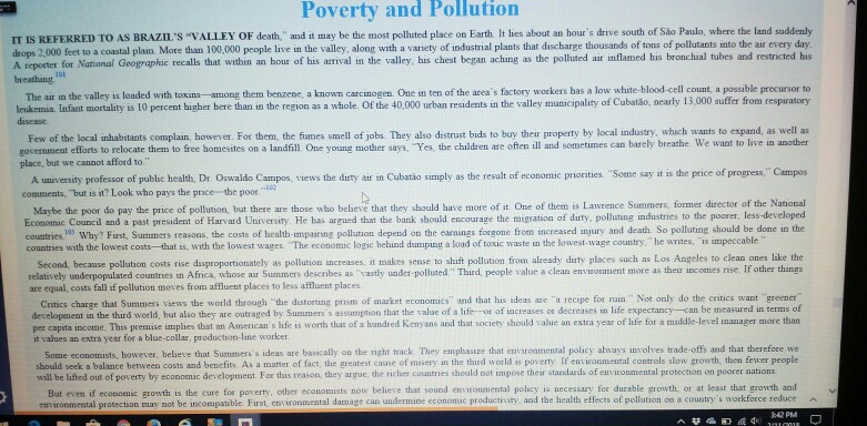poverty and pollution wikipedia relationship between poverty and environmental problems