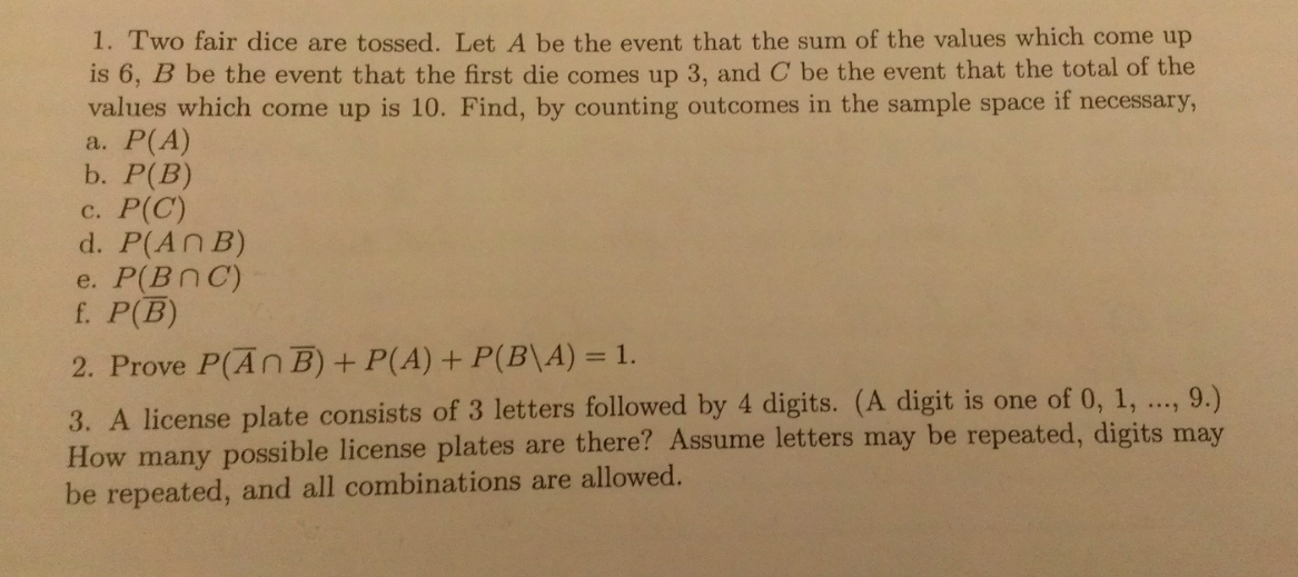 two-fair-dice-are-tossed-let-a-be-the-event-that-the-chegg