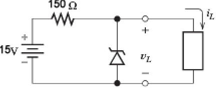 Solved The circuit has a zener diode with a piecewise linear | Chegg.com