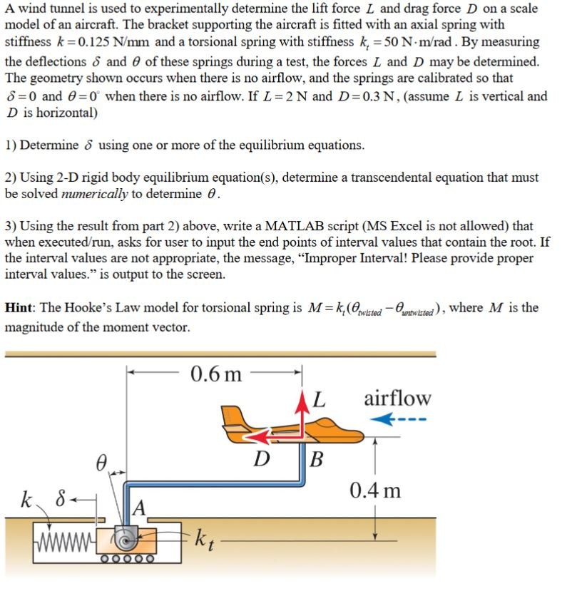 solved-a-wind-tunnel-is-used-to-experimentally-determine-the-chegg