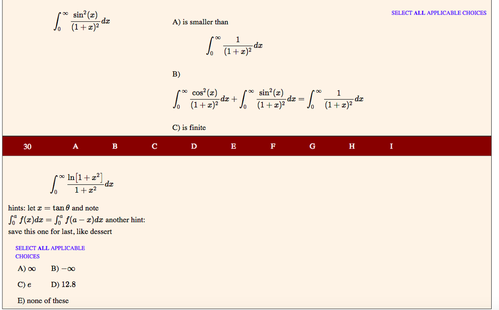 solved-integral-0-infinity-sin-2-x-1-x-2-dx-a-is-chegg