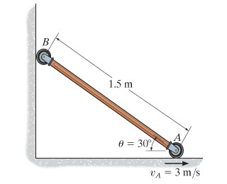 Solved If Roller A Moves To The Right With A Constant | Chegg.com