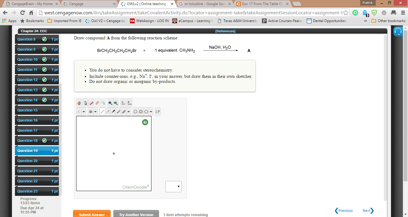 Solved Draw compound A from the following reaction scheme. | Chegg.com