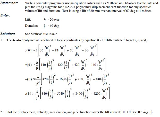 Write a computer program or use an equation solver | Chegg.com