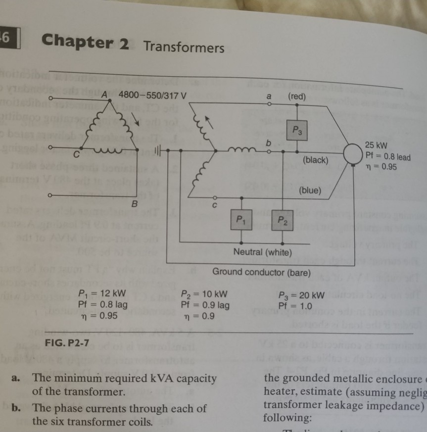 Solved Figure P27 shows a threephase, fivewire (34, 5W)