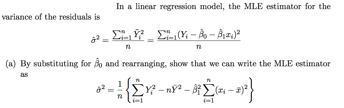 solved-in-a-linear-regression-model-the-mle-estimator-for-chegg