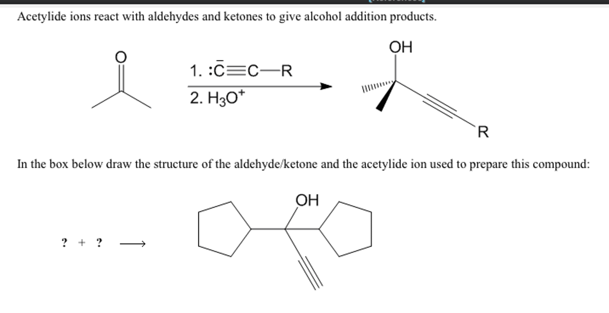 Aldehydes and ketones worksheet answers