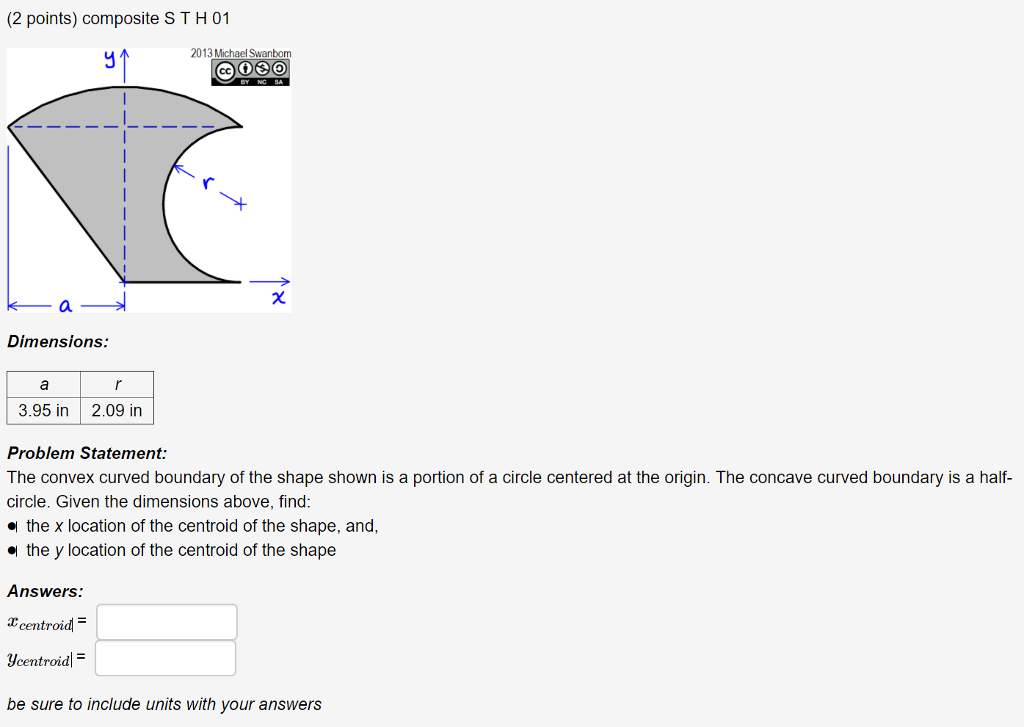 Solved composite S T H 01 The convex curved boundary of the