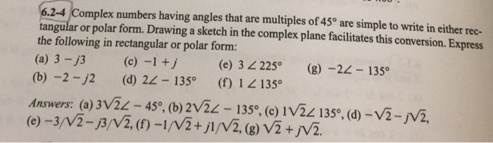 Solved Complex numbers having angles that are multiples of | Chegg.com