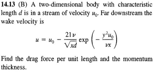 14.13 (B) A two-dimensional body with characteristic | Chegg.com