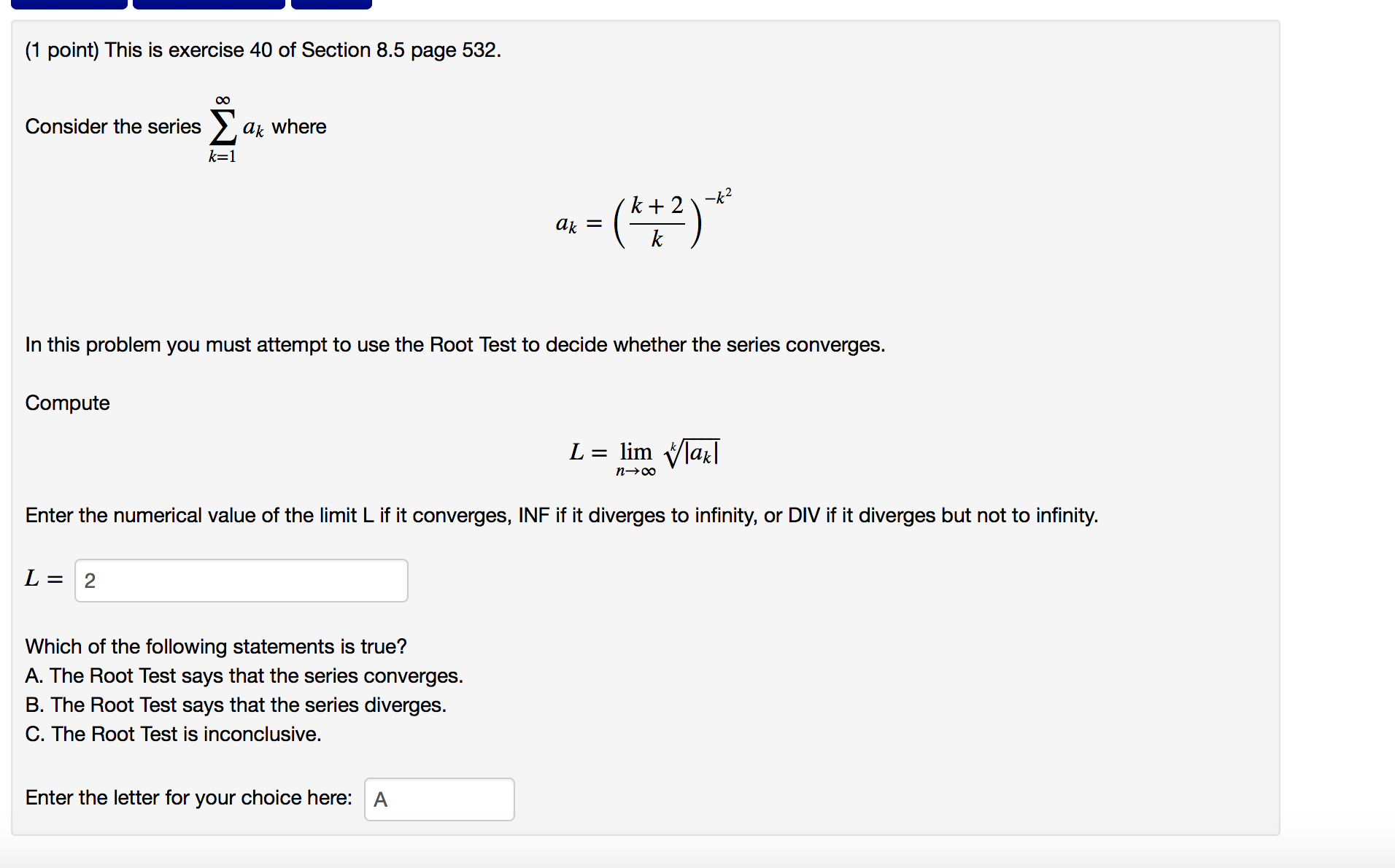 Solved This is exercise 40 of Section 8.5 page 532. | Chegg.com