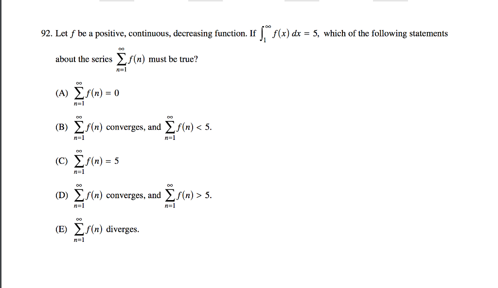 How To Tell If A Function Is Continuous Positive And Decreasing