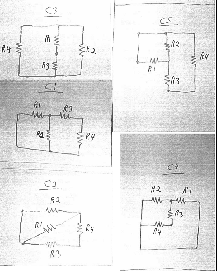 Solved Of the circuits , C1, C2, C3, C4, C5, which one is | Chegg.com