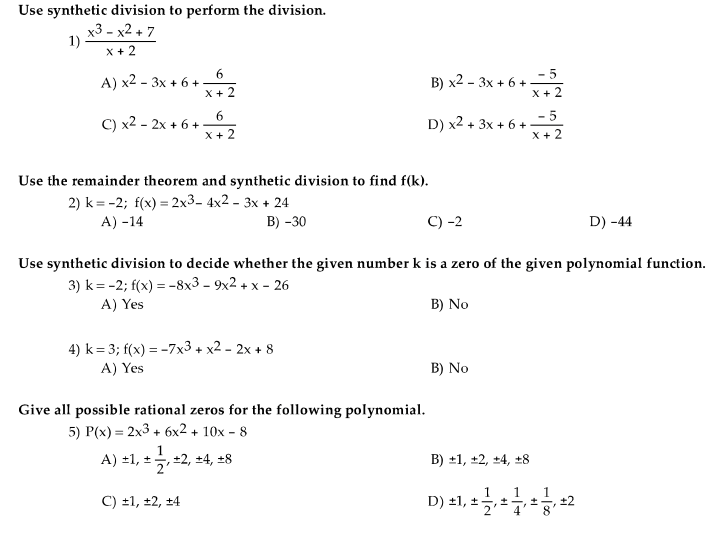 Solved Use Synthetic Division To Perform The Division X 3 Chegg Solved Use Synthetic Division To Perform The Division X 3 Chegg