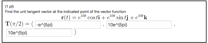 Solved Find the unit tangent vector at the indicated point | Chegg.com