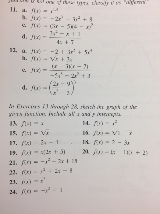 Solved In Exercises 13 through 28, sketch the graph of the | Chegg.com